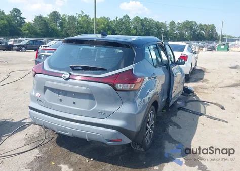 2021 Nissan Kicks Sv Xtronic Cvt из США, поврежденный, VIN 3N1CP5CV1ML496760